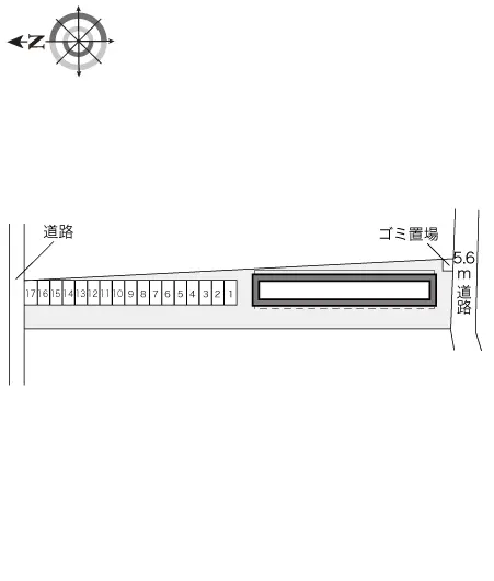 ★手数料０円★小田原市蓮正寺　月極駐車場（LP）